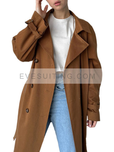 Women's Brown Trench Coat