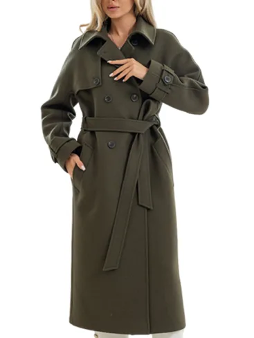 Women's Olive Green Coat