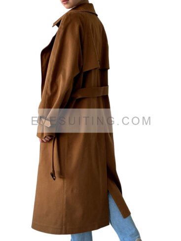 Women's Oversized Brown Coat