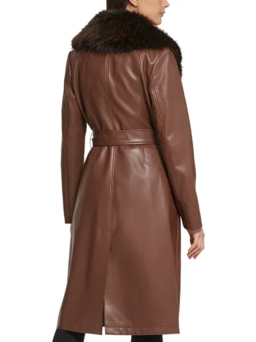 Women's Shearling Leather Coat