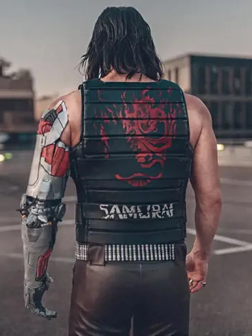 Cyberpunk 2077 Black Vest