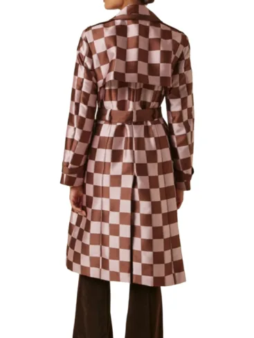 Emily Cooper Checked Coat