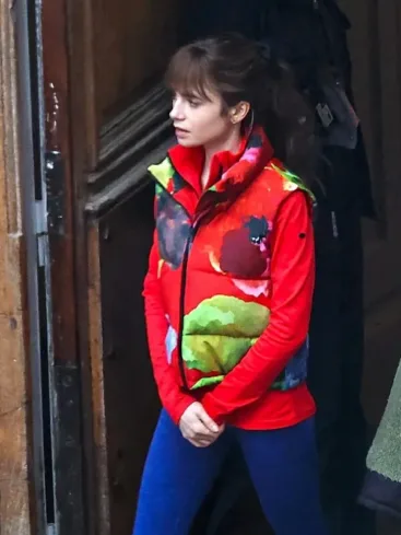 Emily In Paris Season 4 Emily Cooper Red Vest