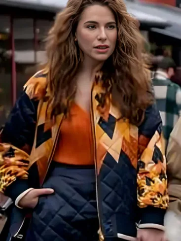 Emily In Paris Season 4 Sofia Sideris Quilted Jacket