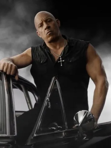 Fast X 2023 Vin Diesel Black Vest