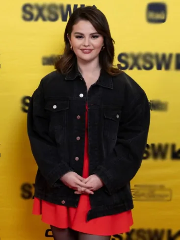 SXSW Festival 2024 Selena Gomez Denim Jacket