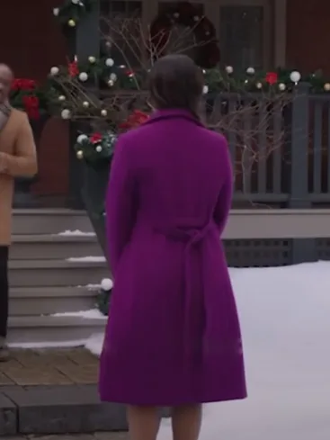 Skye Townsend Purple Coat