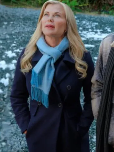 This Time Each Year 2024 Alison Sweeney Blue Coat