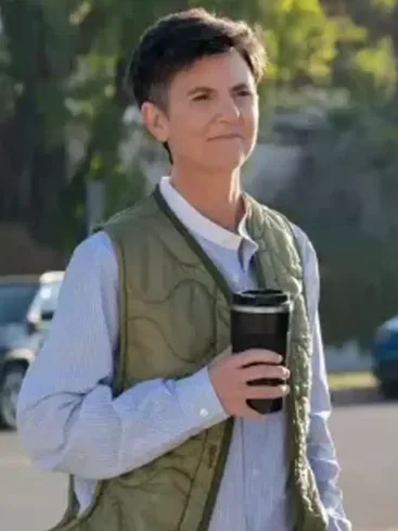 Tig Notaro Your Place or Mine Green Vest