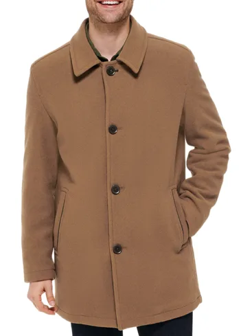 Men's Camel Wool Coat