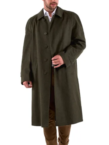 Men's Loden Wool Overcoat