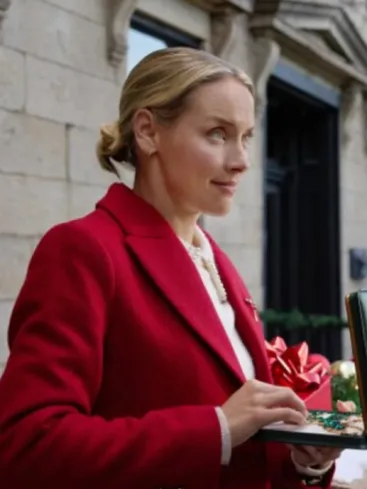 Rachel Skarsten Red Coat