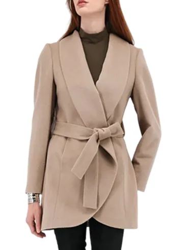 Shawl Style Wrap Coat