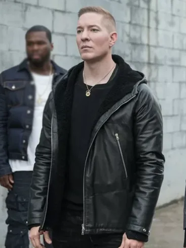 Tommy Egan Power Hooded leather Jacket