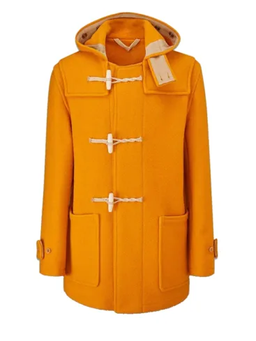 Doctor Who Ncuti Gatwa Yellow Duffle Coat With Hood