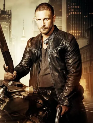 Adam Woodward Man With No Past 2025 Leather Black Jacket