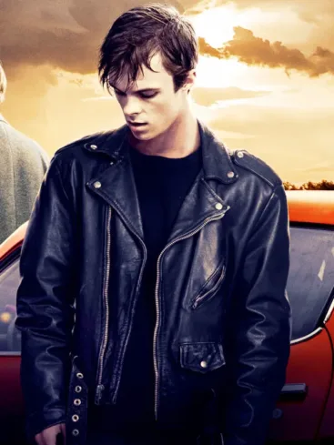 Brave the Dark 2025 Nathan Williams Black Leather Jacket