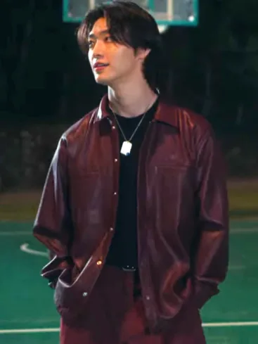 Min Ho XO Kitty Season 2 Leather Jacket