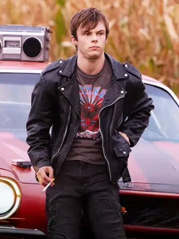 Nathan Williams Brave the Dark 2025 Black Leather Jacket