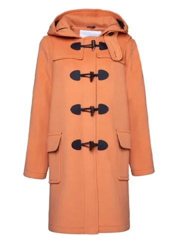 Women's Toggle Peach Duffle Coat