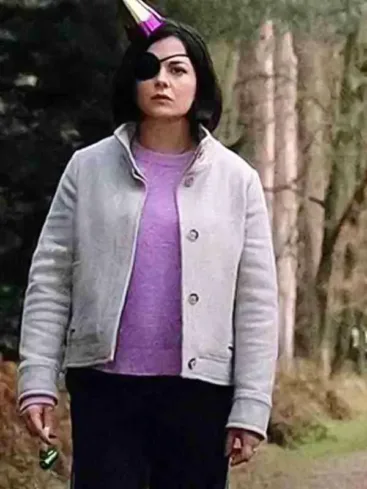 Bibi Garvey Bad Sisters Season 1 Grey Wool Jacket