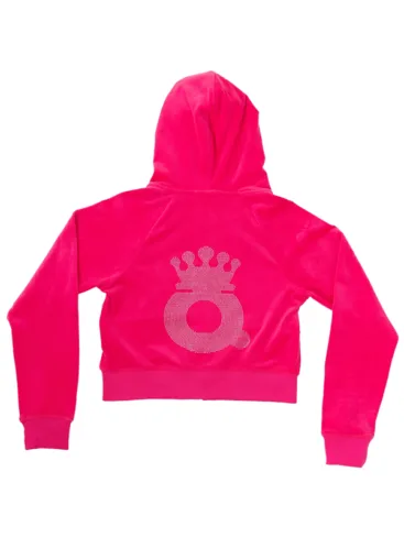 Dunkin DunQueens Velour Pink Tracksuit