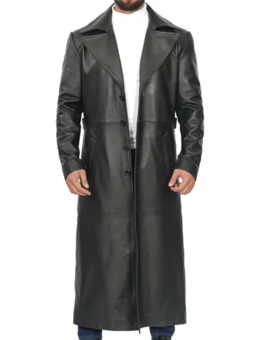 Men's Long Trench Coat