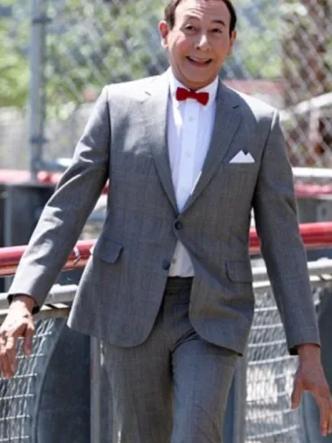 Paul Reubens Pee Wee Herman Grey Suit